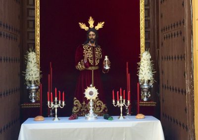Señor de la Cena en su altar del Corpus Christi 2016