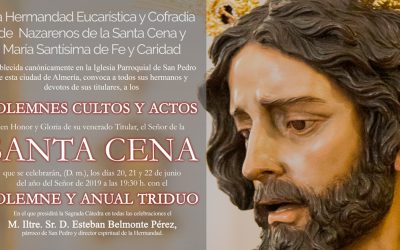 Solemne Triduo en honor al Señor de la Cena 2019