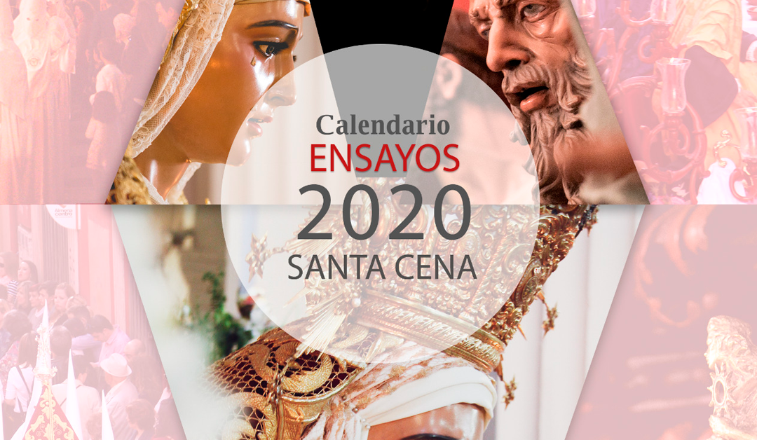 Calendario de ensayos de costaleros 2020