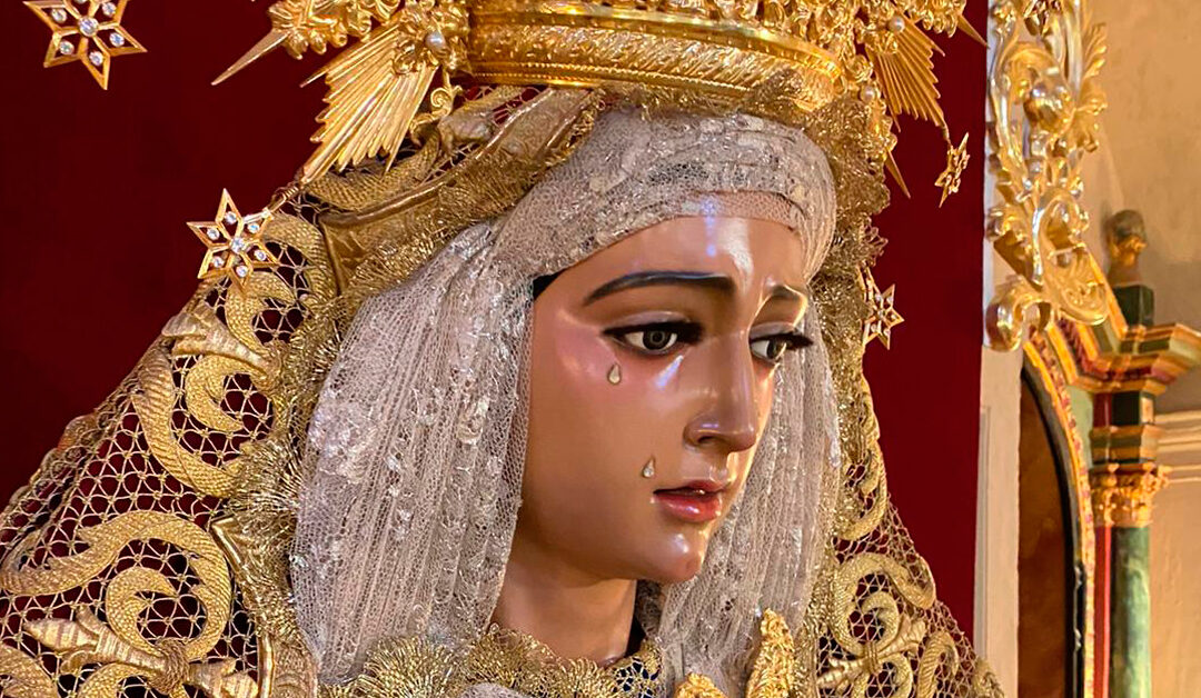 María Santísima de Fe y Caridad preside el altar para su Solemne Triduo