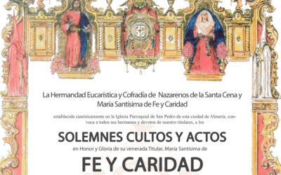 Solemne Triduo en honor de María Santísima de Fe y Caridad 2021