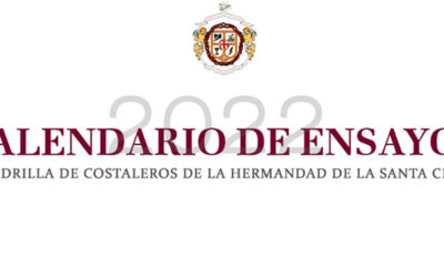 Calendario de ensayos de costaleros 2022