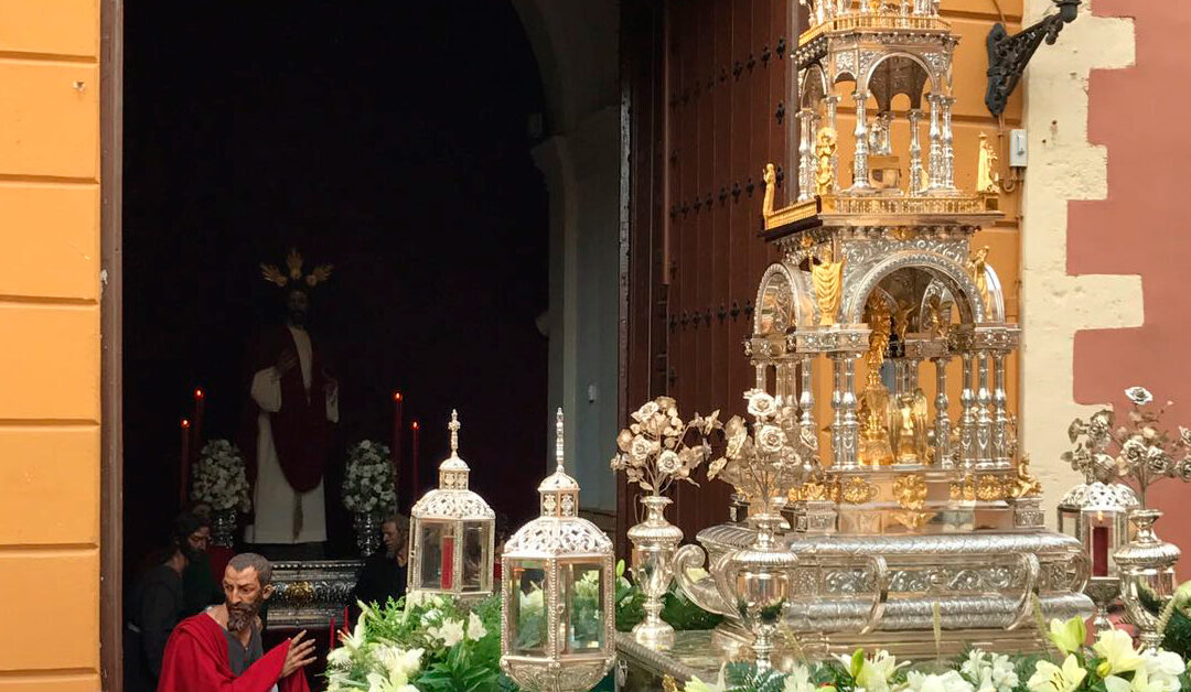 El paso de misterio de la Santa Cena participará en la celebración del Corpus Christi de 2022