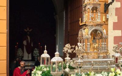 El paso de misterio de la Santa Cena participará en la celebración del Corpus Christi de 2022