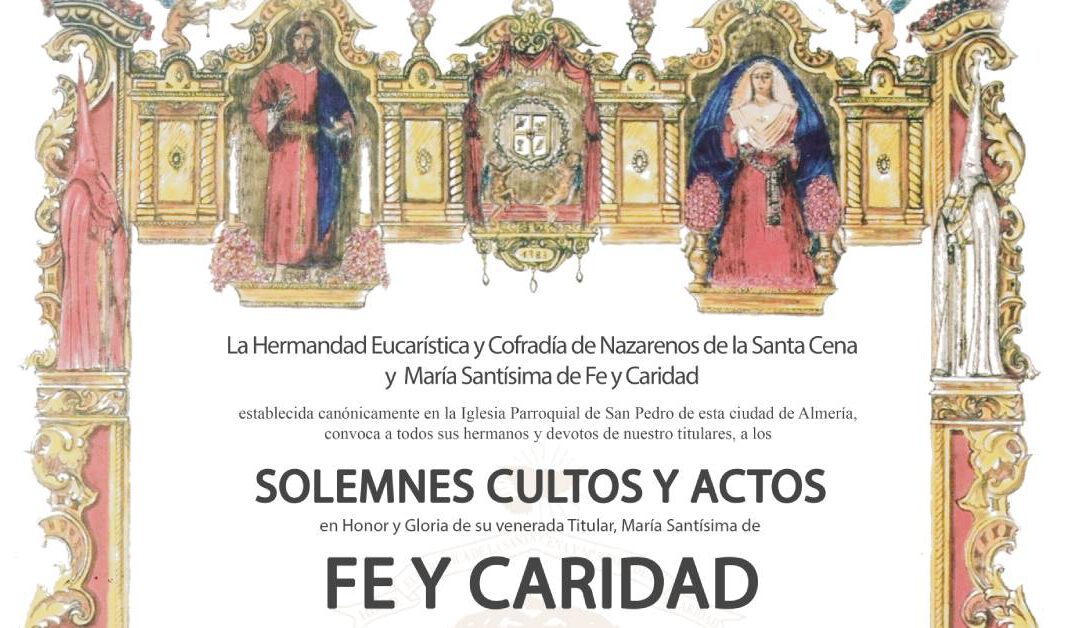 Solemne Triduo en honor a María Santísima de Fe y Caridad 2022