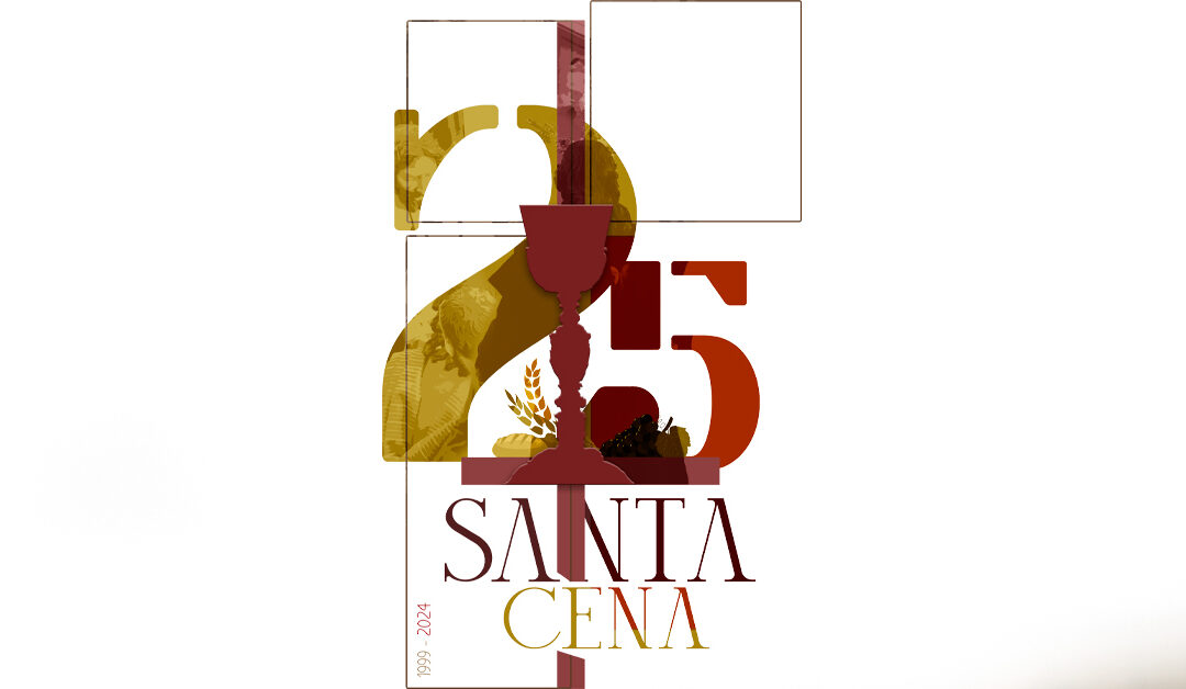 El logo del XXV Aniversario de la Santa Cena