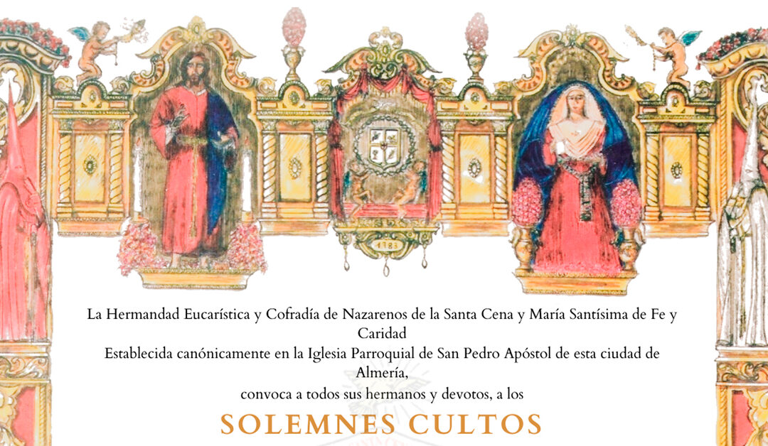 Solemne triduo en honor a María Santísima de Fe y Caridad 2024