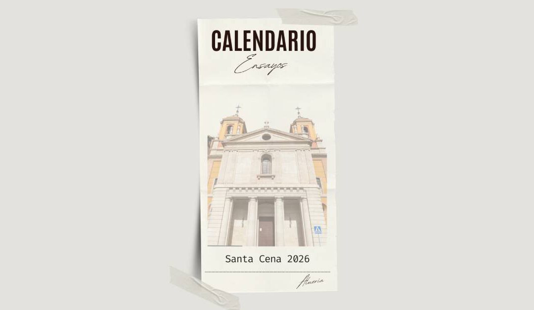 Calendario de ensayos de costaleros para el Domingo de Ramos de 2026