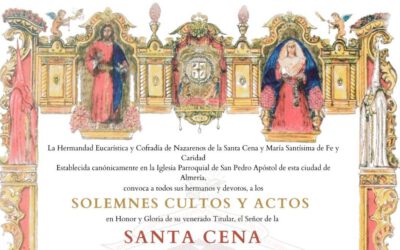 Convocatoria del Solemne Triduo en honor al Señor de la Santa Cena 2026