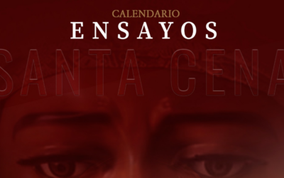 Calendario de ensayos de la cuadrilla de costaleros 2027